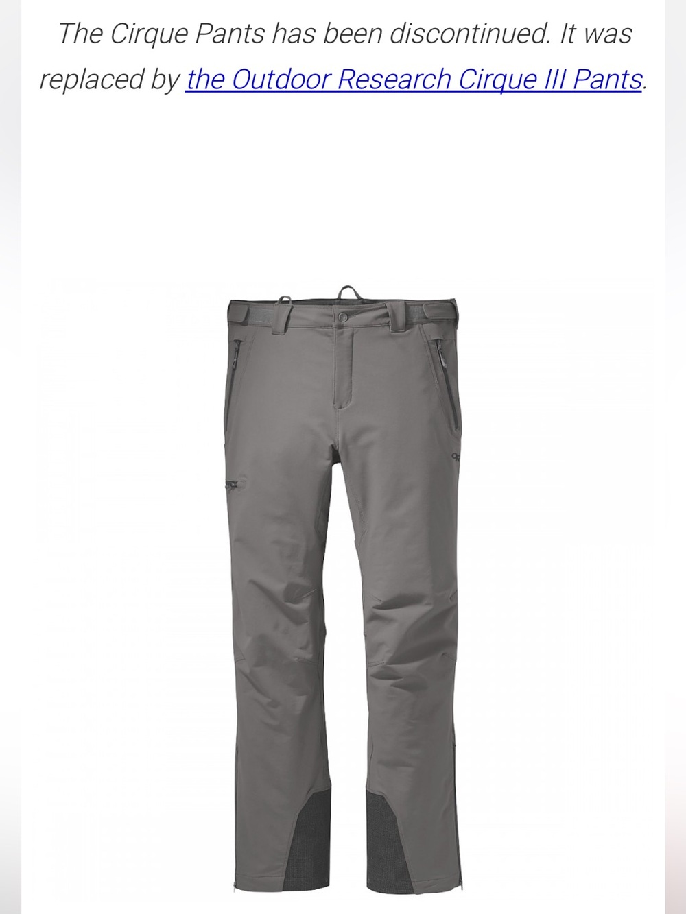 Outdoor Research Cirque Pants